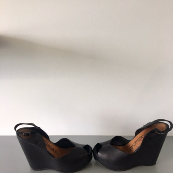 Sixty Seven platform Wedge black size 6 - Picture 3 of 14